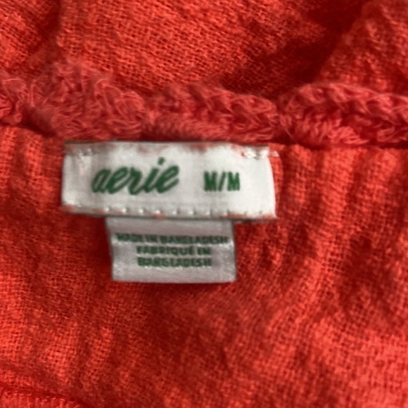 𝅺aerie l Orange Summer Tank Top - Picture 7 of 8